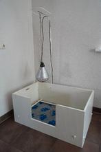 Mooie witte werpkist te huur voor kleine hond, Dieren en Toebehoren, Hondenhokken, Ophalen, Zo goed als nieuw, 75 tot 110 cm, Minder dan 65 cm