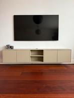 Zwevend TV-meubel Taupe - Giga Meubel, Huis en Inrichting, Ophalen, Overige materialen, 150 tot 200 cm, Zo goed als nieuw