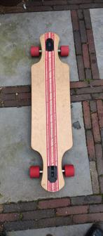 Saterno Double Down longboard, Ophalen of Verzenden, Zo goed als nieuw, Skateboard, Longboard