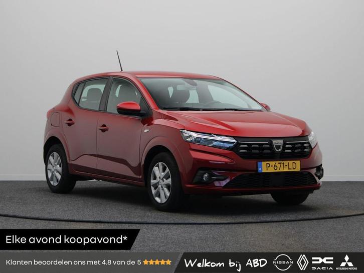 Dacia Sandero 1.0 TCe 90 Comfort | LED | Airco | Cruise | PD, Auto's, Dacia, Bedrijf, Te koop, Sandero, ABS, Airbags, Airconditioning