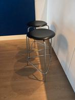 Vintage Arne Jacobsen Dot barkrukken zithoogte 60cm, 2 krukken, Ophalen, Gebruikt, 60 tot 90 cm