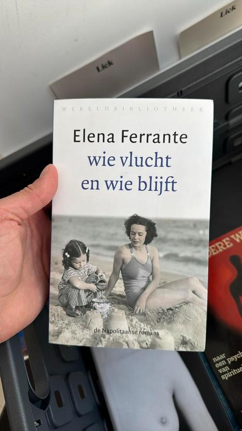 Elena Ferrante - Wie vlucht en wie blijft, Boeken, Literatuur, Zo goed als nieuw, Nederland, Ophalen of Verzenden