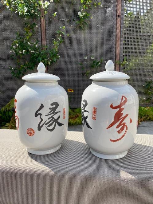 Chinese voorraadpotten, Antiek en Kunst, Curiosa en Brocante, Ophalen of Verzenden