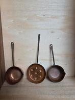 vintage messing pannenset poppenhuis, Verzamelen, Poppenhuizen en Toebehoren, Ophalen of Verzenden, Gebruikt, Decoratie