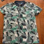 PME Legend Poloshirt – Camouflage Groen/Grijs – Maat L, Ophalen of Verzenden, Zo goed als nieuw, Groen