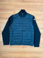 Moncler - cardigan - navy - maat m, Ophalen of Verzenden, Zo goed als nieuw, Maat 48/50 (M), Blauw