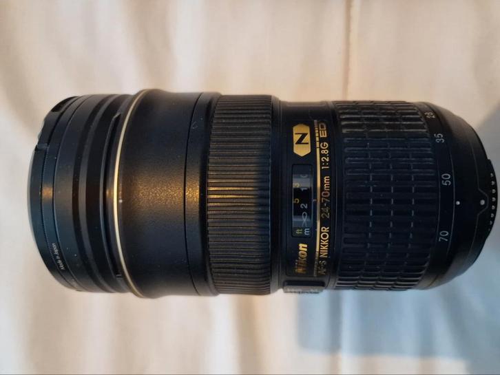 Nikon 24-70mm f/2.8 Lens - Topconditie!, Audio, Tv en Foto, Fotografie | Lenzen en Objectieven, Zo goed als nieuw, Standaardlens