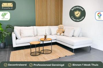 Hoekbank Beige Soof's interieur [Refurbished] Garantie beschikbaar voor biedingen