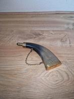 Hoornen kruithoorn, Antiek en Kunst, Ophalen