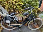 Moederfiets met Yepp Maxi Achterzitje, 2 zitjes, Gebruikt, Dubbele standaard, Ophalen