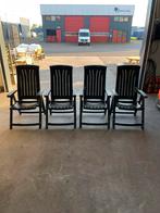 Nieuw! Verstelbare KETER Tuinstoelen Antraciet, Tuin en Terras, Tuinstoelen, Ophalen, WR, Kunststof, WR