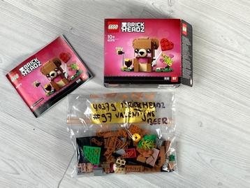 Lego 40379 - Brick Headz 97 'Valentijnsbeer' beschikbaar voor biedingen