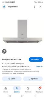 Nieuwe afzuigkap van Whirlpool, Ophalen, Nieuw
