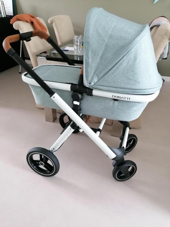 Kinderwagen, Kinderen en Baby's, Kinderwagens en Combinaties, Zo goed als nieuw, Combiwagen, Overige merken, Duowagen, Luchtbanden