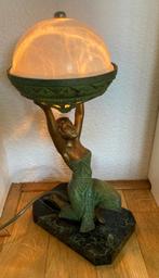 lady lamp art deco Enrique Molins-Balleste tafellamp Frans, Antiek en Kunst, Ophalen of Verzenden