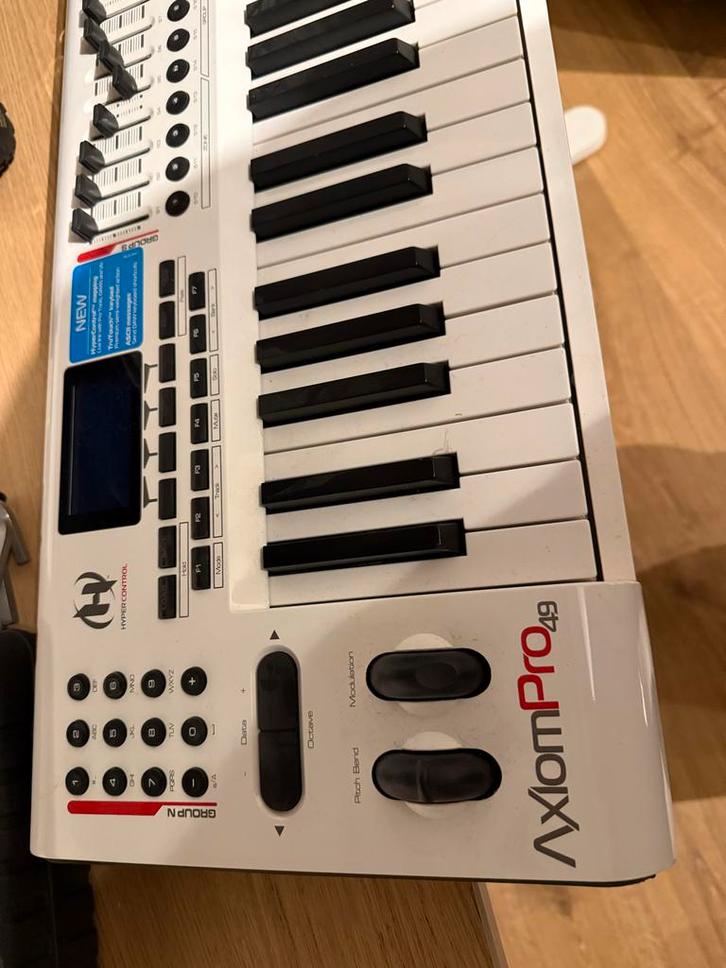 Axiom Pro 49 MIDI Keyboard Controller M Audio, Muziek en Instrumenten, Keyboards, Gebruikt, 49 toetsen, Overige merken, Aanslaggevoelig