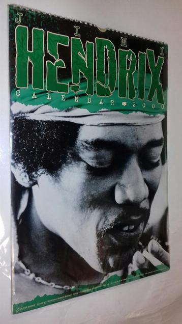 Jimi Hendrix KALENDER 2000 Gesealed !! beschikbaar voor biedingen