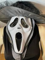 Halloween Pakket: Hoed, Masker & Eetbare Hersenen, Ophalen of Verzenden, Nieuw, Halloween, Accessoires