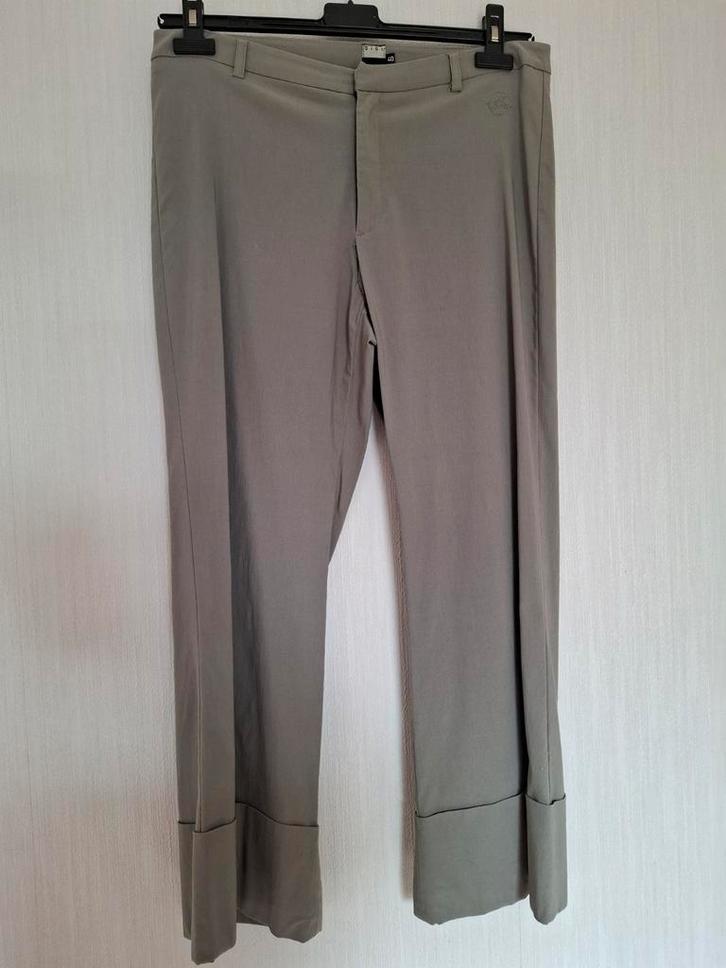 Didi broek, zonder zakken. Kaki groen. Maat 40, Kleding | Dames, Broeken en Pantalons, Nieuw, Maat 38/40 (M), Groen, Lang, Ophalen of Verzenden