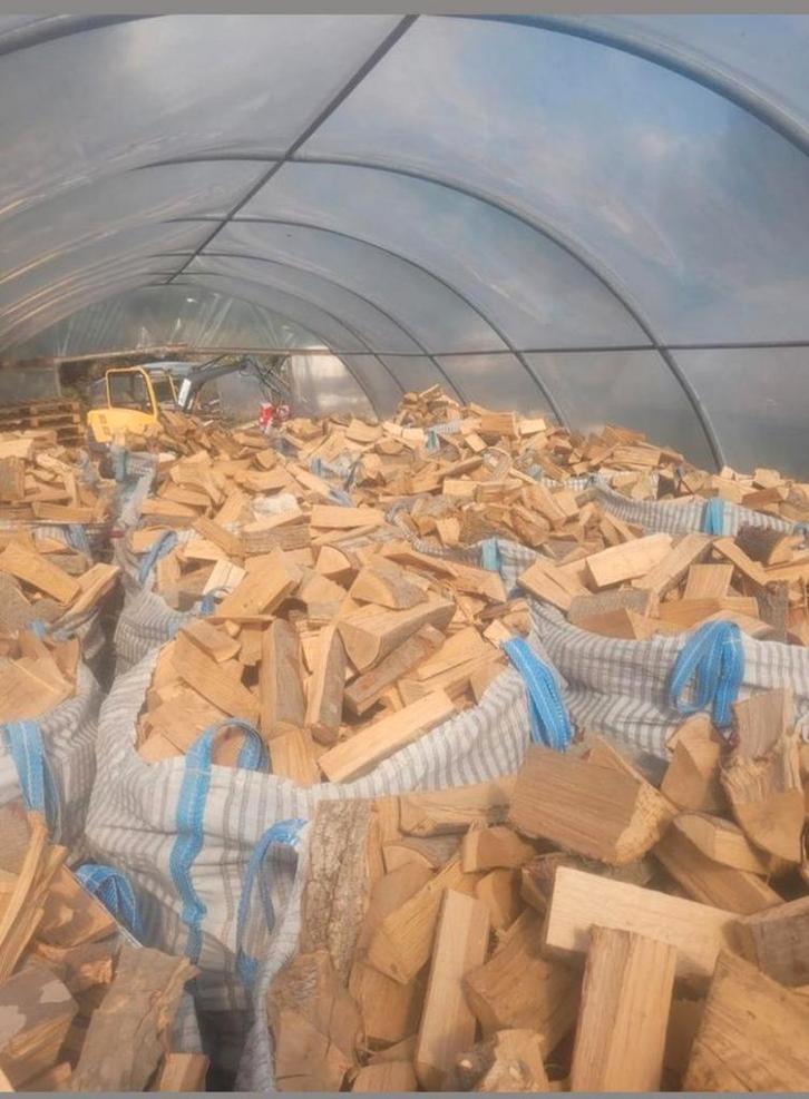 Haardhout stookhout kachelhout LOOFHOUTMIX AANBIEDING, Tuin en Terras, Haardhout, 6 m³ of meer, Ophalen of Verzenden