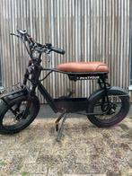 Phatfour FLS+ Fatbike Zwart – Met Accessoires!, Zo goed als nieuw, 59 cm of meer, 30 tot 50 km per accu, Ophalen