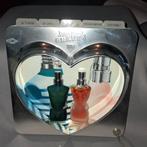 Mooie parfum miniaturen set van jean Paul gaultier le card, Verzamelen, Ophalen of Verzenden, Zo goed als nieuw, Miniatuur, Gevuld