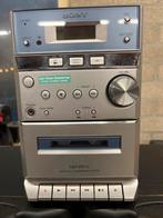 Retro Sony CMT-EP313 Microset met Cassettedeck & CD, Gebruikt, Cassettedeck, Ophalen of Verzenden, Microset