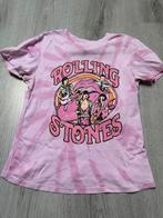 h&m Roze tie-dye T-shirt Rolling Stones, Kleding | Dames, H&M, Ophalen of Verzenden, Zo goed als nieuw, Korte mouw