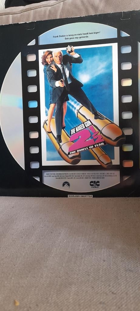 Laserdisc The Naked Gun 2,5  PAL, Ophalen of Verzenden, Overige typen