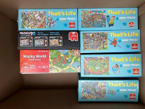 Legpuzzels That’s life Wacky world Wasgij vierkante dozen, Hobby en Vrije tijd, Denksport en Puzzels, Zo goed als nieuw, Ophalen of Verzenden