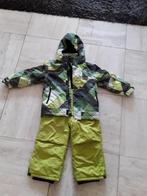 Ski jas en skibroek maat 98, lime kleurig setje., C&A, Jongen of Meisje, Sport- of Zwemkleding, Ophalen of Verzenden