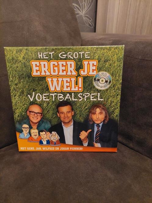 het grote erger je wel voetbalspel, Hobby en Vrije tijd, Gezelschapsspellen | Bordspellen, Nieuw, Drie of vier spelers, Reisspel