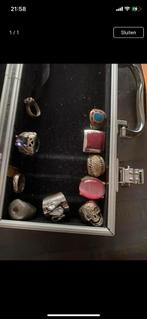Oude Vintage Ringen 10 stuks, Sieraden, Tassen en Uiterlijk, Ringen, Ophalen of Verzenden, Zo goed als nieuw