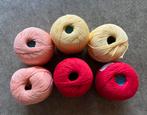 6 bollen garen, Ophalen of Verzenden, Nieuw, Breien of Haken, Wol of Garen
