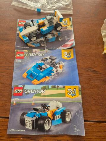 LEGO Creator 31072 3-in-1 met boekjes beschikbaar voor biedingen