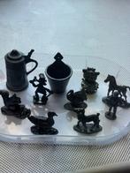 10 tinnen miniatuurtjes., Antiek en Kunst, Antiek | Tin, Ophalen of Verzenden
