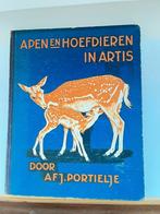 Plaatjesalbum: Apen en hoefdieren in Artis, Ophalen of Verzenden, Gelezen, A.F.J. Portielje, Plaatjesalbum