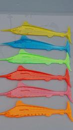 10 roerstaafjes in de vorm van olifant en vis, Huis en Inrichting, Ophalen of Verzenden, Gebruikt, Overige materialen