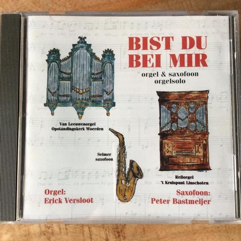 Orgel & Saxofoon - Erik Versloot & Peter Bastmeijer, Cd's en Dvd's, Cd's | Klassiek, Gebruikt, Overige typen, Barok, Ophalen of Verzenden