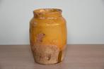 Franse provencaalse antieke  pekel/confitpot, Ophalen of Verzenden