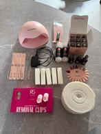 Pink Gellac complete set incl. LED lamp en toebehoren, Sieraden, Tassen en Uiterlijk, Uiterlijk | Cosmetica en Make-up, Ophalen of Verzenden