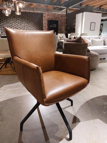 Set van 4 Dora stoelen He Design Nu €1550,- Granada leder beschikbaar voor biedingen