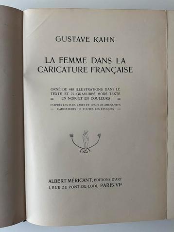 La femme dans la caricature française. beschikbaar voor biedingen