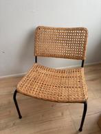 Rotan stoel fauteuil Karwei, Ophalen, Zo goed als nieuw, Bruin, Eén
