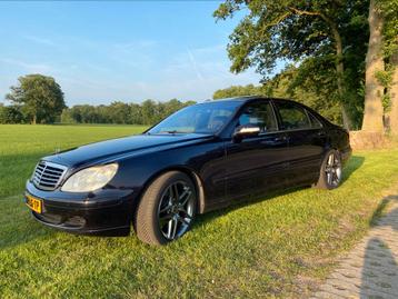 Mercedes-Benz S-Klasse 5.0 S500 Lang AUT 2003 Blauw beschikbaar voor biedingen