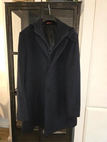 Genti wol cashmere Seven heren mantel als NIEUW Maat 52 beschikbaar voor biedingen