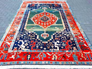 Prachtige Kazak handgeknoopt Nomad tapijt-Abrash-300 x 210cm beschikbaar voor biedingen