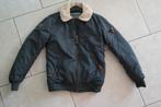 Blauwe Moscow jas mt 164 winterjas bomber model, Kinderen en Baby's, Ophalen of Verzenden, Gebruikt, Meisje, Jas