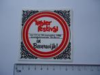 sticker Beverwijk vintage 1980 Tiroler festival retro de bev, Verzamelen, Stickers, Verzenden