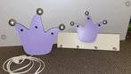Set lamp & kapstok prinses - Loods5, Kinderen en Baby's, Kinderkamer | Inrichting en Decoratie, Ophalen of Verzenden, Zo goed als nieuw